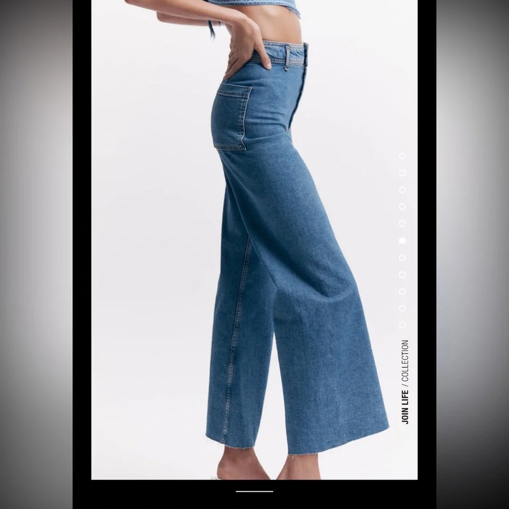 Zara wide leg jeans - Picture 2 of 3